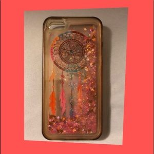 Dream catcher with glitter tank